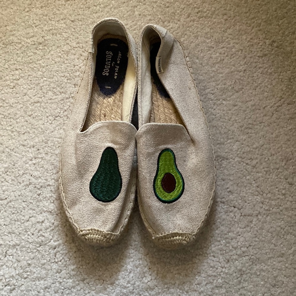 Soludos by Jason Polan avocado espadrilles. Size 8.5